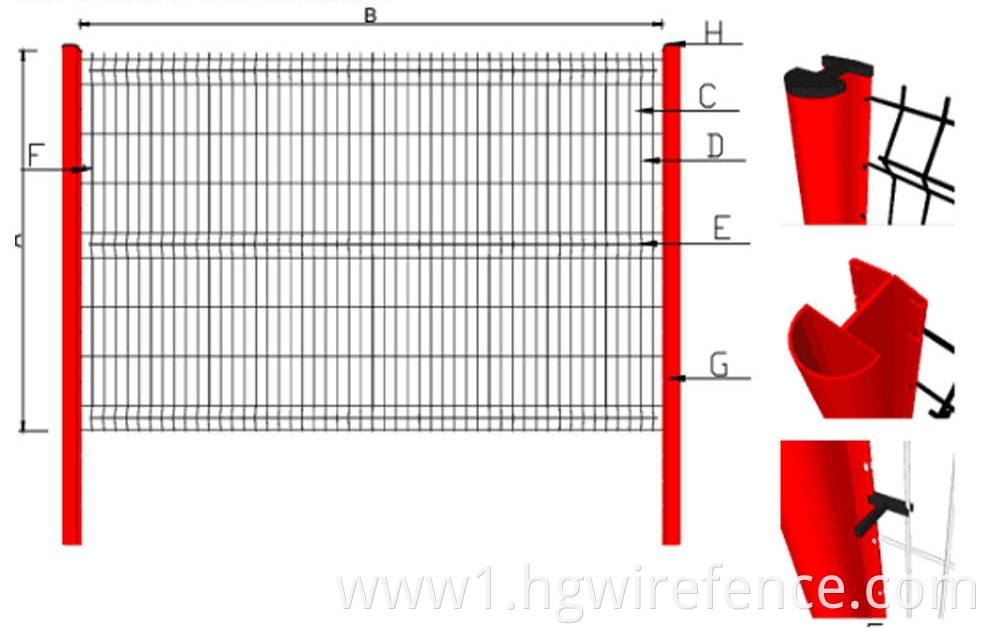 Factory price 1/2x1/2 Inch 16 Gauge Welded Wire Mesh panels